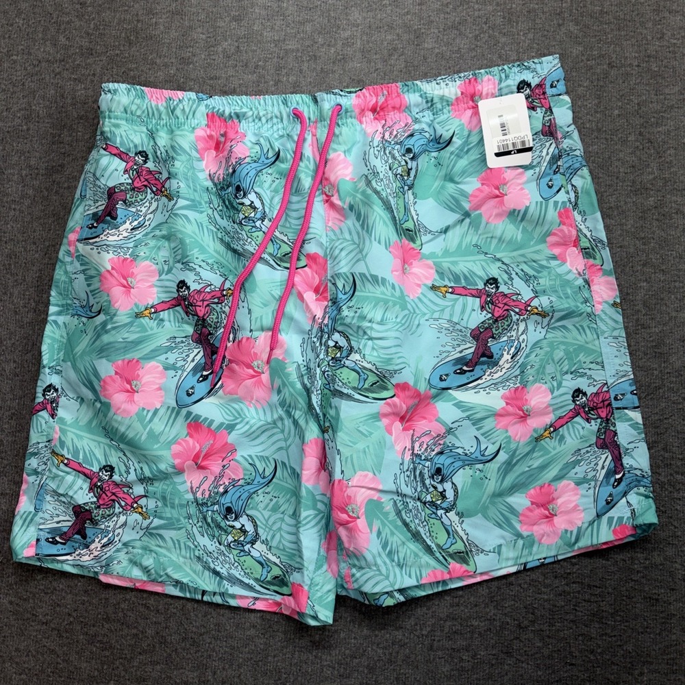 Batman‎ Men's Swim Trunks Size Large
